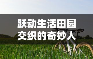 跃动生活田园交织的奇妙人生：揭示精灵我的农场物语中，乡村、农作和生态和谐共生的秘密