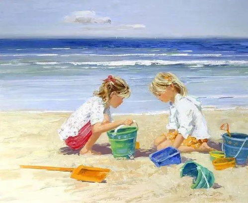 夏日阳光下的甜美回忆:沙滩、冰淇淋和欢笑 夏日阳光下的甜美回忆:沙滩、冰淇淋和欢笑